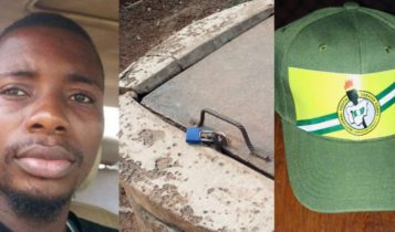 Corps member cries out as residents lock well due to water shortage, misses PPA
