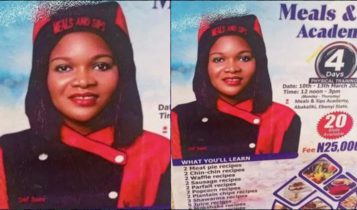 Lady’s business banner sparks a buzz after being mistaken for obituary